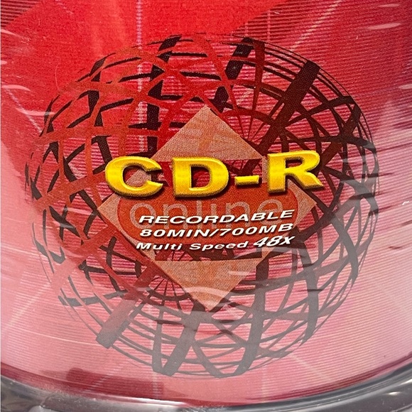 CD-R recordable 80 minute / 700mb multi speed discs 100 discs new sealed - Picture 2 of 7